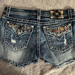 Miss Me cut--off shorts